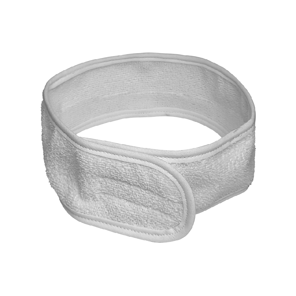 V00507 VINCHA DE TOALLA C/ABROJO P/MAQUILLAJE